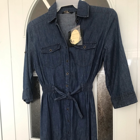 Denim Dress - Picture 1 of 4
